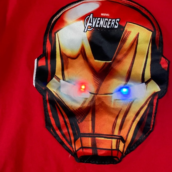 Dudo kids t shirt Marvel Avengers red kids boy size XS 6/7 - Picture 7 of 9